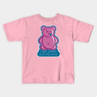 Sweet and Squishy - Funny Gummy Kids T-Shirt